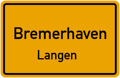 Straßenverzeichnis Bremerhaven Langen