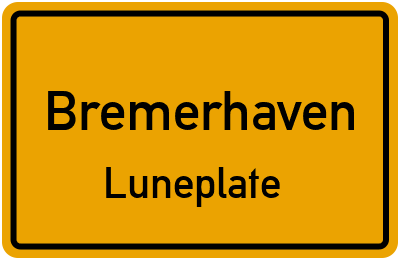 Straßenverzeichnis Bremerhaven Luneplate