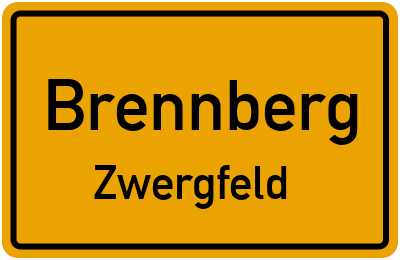 Straßenverzeichnis Brennberg Zwergfeld