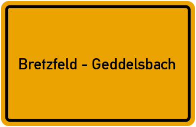 Branchenbuch Bretzfeld - Geddelsbach, Baden-Württemberg