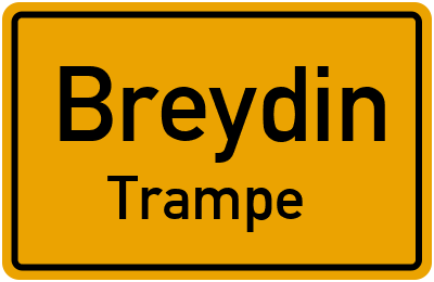 Straßenverzeichnis Breydin Trampe