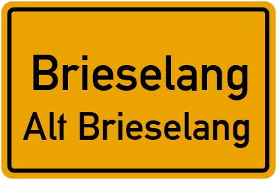 Straßenverzeichnis Brieselang Alt Brieselang