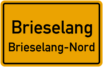 Straßenverzeichnis Brieselang Brieselang-Nord