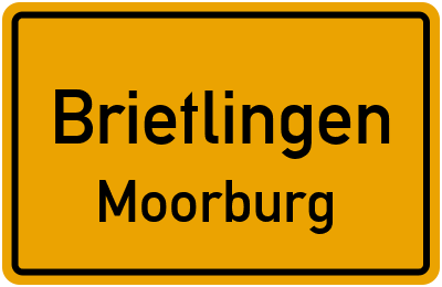 Ortsschild Brietlingen Moorburg