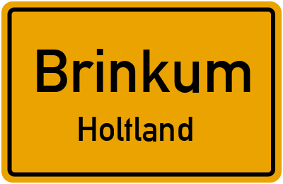 Straßenverzeichnis Brinkum Holtland