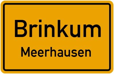 Straßenverzeichnis Brinkum Meerhausen