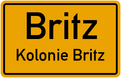 Straßenverzeichnis Britz Kolonie Britz