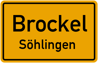 Straßenverzeichnis Brockel Söhlingen