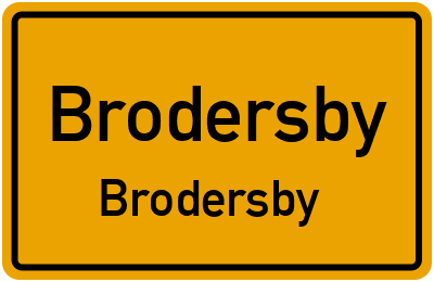 Straßenverzeichnis Brodersby Brodersby