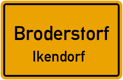 Straßenverzeichnis Broderstorf Ikendorf