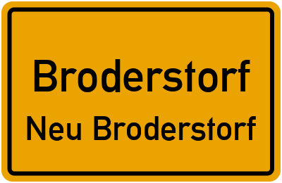 Straßenverzeichnis Broderstorf Neu Broderstorf