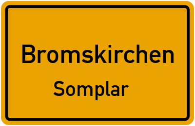 Straßenverzeichnis Bromskirchen Somplar