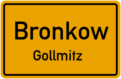 Straßenverzeichnis Bronkow Gollmitz
