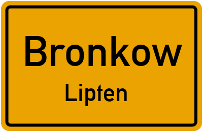 Straßenverzeichnis Bronkow Lipten