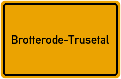 Branchenbuch Brotterode-Trusetal, Thüringen