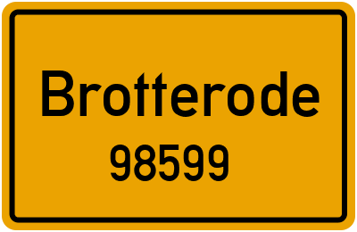 98599 Brotterode