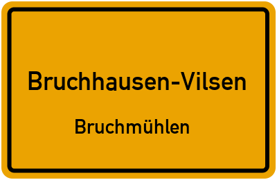 Straßenverzeichnis Bruchhausen-Vilsen Bruchmühlen