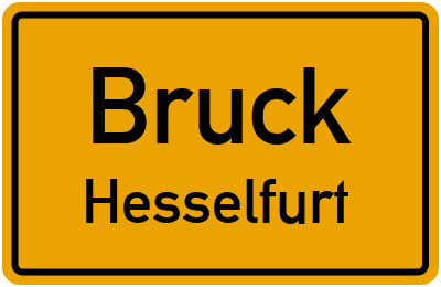 Straßenverzeichnis Bruck Hesselfurt