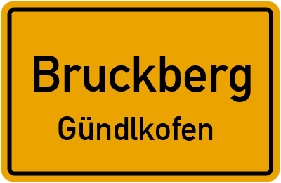 Straßenverzeichnis Bruckberg Gündlkofen