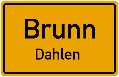 Straßenverzeichnis Brunn Dahlen