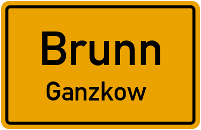 Straßenverzeichnis Brunn Ganzkow