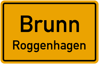 Straßenverzeichnis Brunn Roggenhagen