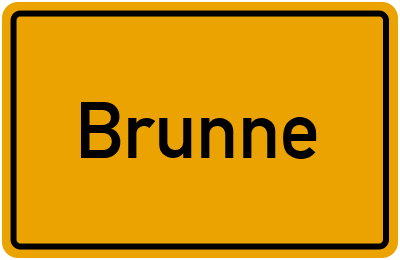 Brunne in Brandenburg
