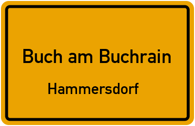 Straßenverzeichnis Buch am Buchrain Hammersdorf