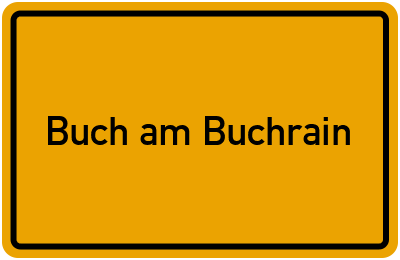 Buch am Buchrain in Bayern