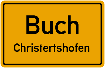 Straßenverzeichnis Buch Christertshofen