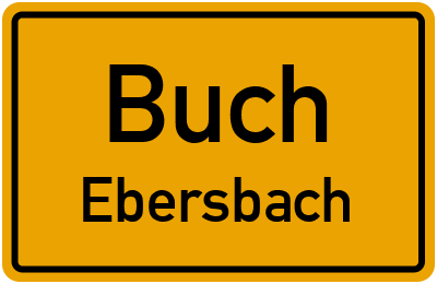 Straßenverzeichnis Buch Ebersbach
