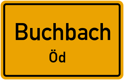 Straßenverzeichnis Buchbach Öd