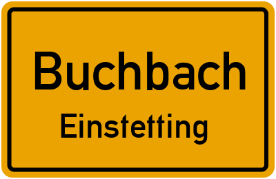 Straßenverzeichnis Buchbach Einstetting