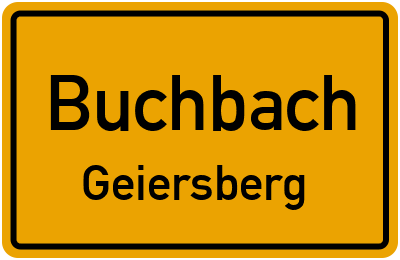 Straßenverzeichnis Buchbach Geiersberg