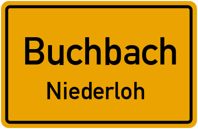 Straßenverzeichnis Buchbach Niederloh
