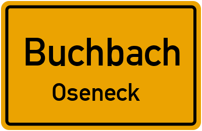 Straßenverzeichnis Buchbach Oseneck
