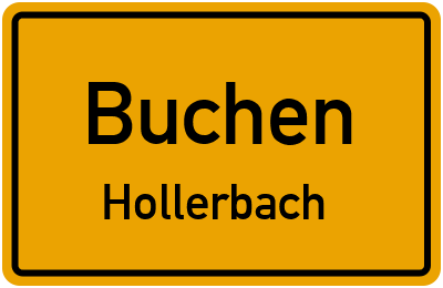 Straßenverzeichnis Buchen Hollerbach