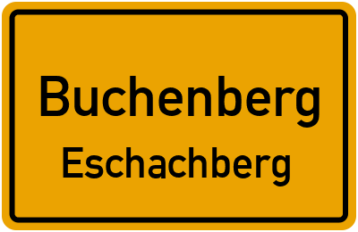 Straßenverzeichnis Buchenberg Eschachberg