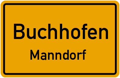 Straßenverzeichnis Buchhofen Manndorf