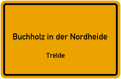 Straßenverzeichnis Buchholz in der Nordheide Trelde