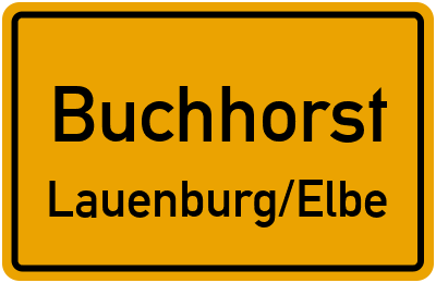 Straßenverzeichnis Buchhorst Lauenburg/Elbe