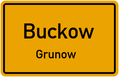 Straßenverzeichnis Buckow Grunow