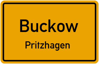 Straßenverzeichnis Buckow Pritzhagen