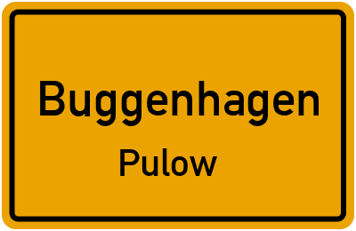 Straßenverzeichnis Buggenhagen Pulow