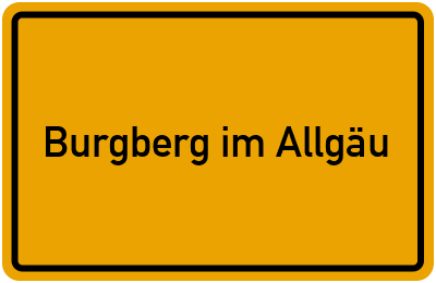 Burgberg im Allgäu in Bayern erkunden