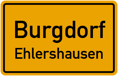 Straßenverzeichnis Burgdorf Ehlershausen