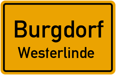 Straßenverzeichnis Burgdorf Westerlinde