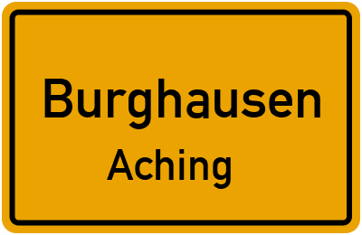 Straßenverzeichnis Burghausen Aching