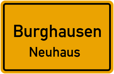 Straßenverzeichnis Burghausen Neuhaus