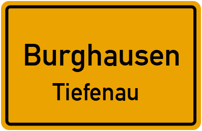 Straßenverzeichnis Burghausen Tiefenau